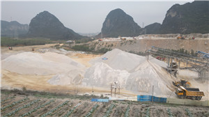 时产300500吨迭岩石人工制沙机  